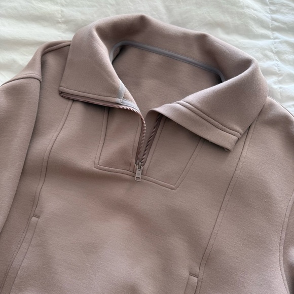 Neiwai half-zip wool blend sweatshirt - Picture 4 of 8